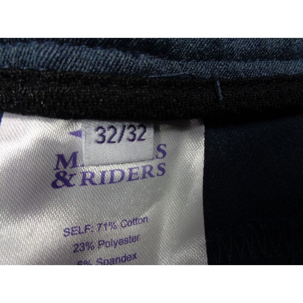 Makers & Riders Pants Men 32X32 Blue Traveler Stretch Jeans Commute Lightweight - Picture 10 of 13